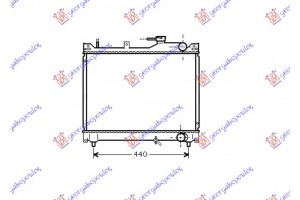 ΨΥΓ1.6cc16V+-/A/C(42.5x52.5)ΠΑΡ.Σ/Ο Suzuki Grand Vitara 99-05 - 010806300
