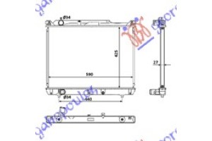 Ψυγειο 2.0 Hdi (42x59x27) (ΚΛ-ΚΥΚΛ) Suzuki Grand Vitara 99-05 - 010806320