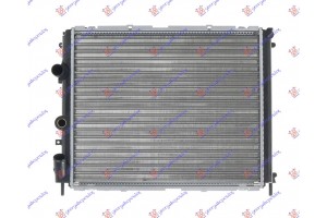 Ψυγειο ΒΕΝΖ-ΠΕΤΡ +A/C(48x41) ΒΙΔ.ΒΕΝΤ. Renault Kangoo 98-03 - 069306360