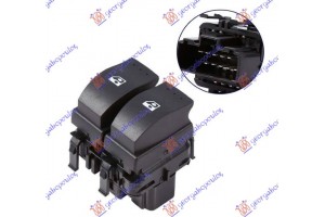 Διακοπτης ΠΑΡΑΘ. ΕΜΠ. (Διπλός)(10pin) Αριστερα Renault Clio 98-01 - 010907172