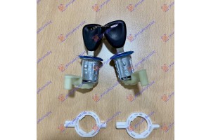 Αφαλοi Πορτας ΕΜΠ. Κομπλε (2 Αφαλοι Με 2 ΚΛΕΙΔΙΑ) Renault Clio 98-01 - 010907230