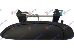 Χερουλι Πορτας ΕΜΠΡΟΣ-ΠΙΣΩ Εξω Μαυρο Αριστερα Renault Clio 98-01 - 010907842