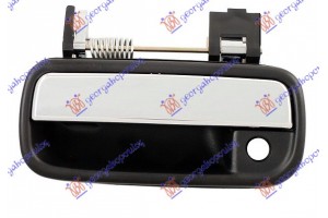 Χερουλι Πορτας Εμπρος Εξω Χρωμιο Αριστερα Toyota HI-LUX (LN 145) 2WD 98-01 - 011007862