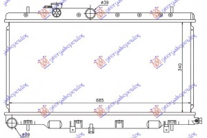 ΨΥΓ. 1.6-2.0-2.5 Βενζ (34x68,6x16)(ΑΝ.ΚΥ Subaru Impreza 01-08 - 011906310