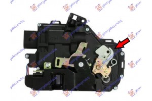 Κλειδαρια Πορτας Εμπρος ΗΛΕΚΤ/ΚΗ Λευκο (9pin) Δεξια Audi A6 97-04 - 012207211