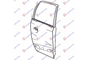 Πορτα Πισω (Γ) Δεξια Hyundai Atos 97-00 - 012401481