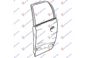 Πορτα Πισω (Γ) Αριστερα Hyundai Atos 97-00 - 012401482
