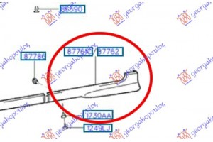 Αριστερα ΠΛΑΣΤ. Καλυμμα Μαρσπιε Πισω (Γ) Hyundai Atos 97-00