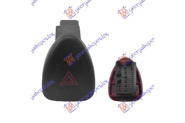 Διακοπτης Αλαρμ (8pin) Hyundai Atos 1997-2000 (MX) - 012407150