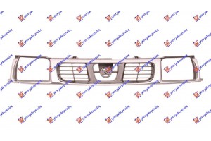 Μασκα Χρωμιο Nissan P/U (D22) 2WD-4WD 98-01 - 013104545