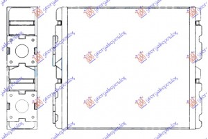 Ψυγειο Καλοριφερ ΒΕΝΖΙΝΗ-ΠΕΤΡΕΛΑΙΟ -05 (150x150) Nissan P/U (D22) Navara 2WD-4WD 01-10 - 023106500