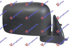 Καθρεφτης Μηχανικος Χειροκινητος Μαυρος (4ΠΟΡΤΟ/ΔΙΠΛΟΚΑΜΠΙΝΟ) (CONVEX GLASS) Δεξια Nissan P/U (D22) 2WD-4WD 98-01 - 013107486