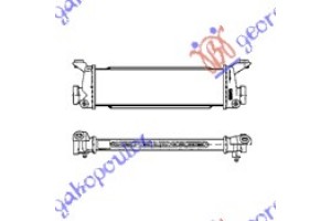 ΨΥΓ.INTERCOOLER 1,7 Cdi (391x115x34) Mercedes A Class (W168) 98-04 - 013406200