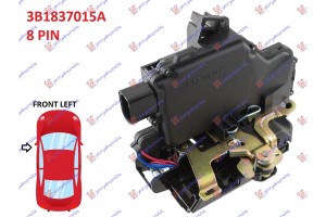 Κλειδαρια Πορτας Εμπρος ΗΛΕΚΤ/ΚΗ (8pin) (Α ΠΟΙΟΤΗΤΑ) Αριστερα Vw Lupo 98-05 - 013907232