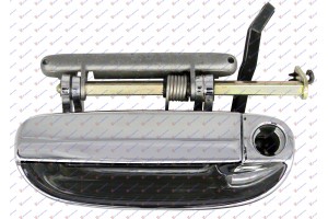 Χερουλι Πορτας Εμπρος Εξω Χρωμιο Αριστερα Alfa Romeo 166 98-07 - 014207842