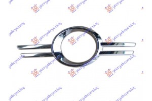 Πλαισιο Προβολεα Στρογγυλο Χρωμιο (AVANTGARDE) Αριστερα Mercedes C Class (W204) 07-11 - 014303994