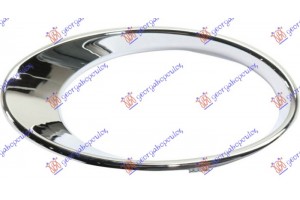 Πλαισιο Προβολεα Οβαλ Χρωμιο (ELEGANCE) Δεξια Mercedes C Class (W204) 07-11 - 014303996