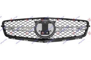 Μασκα (AMG) ΧΡΩΜΙΟ/ΜΑΥΡΗ Κομπλε Mercedes C Class (W204) 07-11 - 014304560