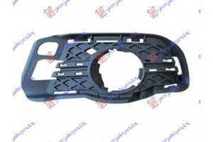 Διχτυ Προφυλακτηρα Εμπρος (ΜΕ Στρογγυλο Προβολεα & Τρυπα Για ΧΡΩΜΙΟ) Avantgarde Αριστερα Mercedes C Class (W204) 07-11 - 014304802