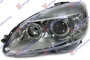 Φανος Εμπρος Xenon Marelli (ΕΞΥΠΝΟΣ) Αριστερα Mercedes C Class (W204) 07-11 - 014305282