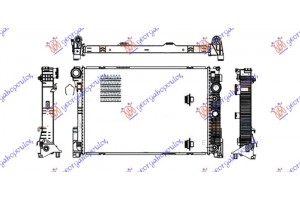 Ψυγειο Νερου 3.0-3.5 Βενζινη - 2.1-2.2-3.0 Cdi Πετρελαιο ΜΗΧΑΝΙΚΟ/ΑΥΤΟΜΑΤΟ (640x430) (MAHLE BEHR) Mercedes C Class (W204) 07-11 - 014306355