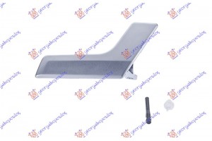 Χερουλι Πορτας ΕΜΠΡΟΣ/ΠΙΣΩ Εσω Χρωμιο Δεξια Mercedes C Class (W204) 07-11 - 014307871