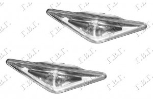 Φλας Φτερου Διαφανες Λευκο (ΣΕΤ) Ford Focus 98-04 - 014705500