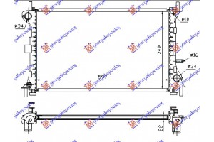 ΨΥΓ. 1,4-1,6-1,8 +/-AC (60x35,8) (VALEO CLASSIC) Ford Focus 98-04 - 014706365