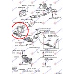 Δεξια Ποδια Μηχανης Πλαστικη Toyota Rav 4 (XA20) 00-05