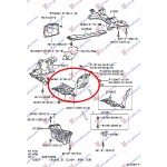 Αριστερα Ποδια Μηχανης Πλαστικη Toyota Rav 4 (XA20) 00-05