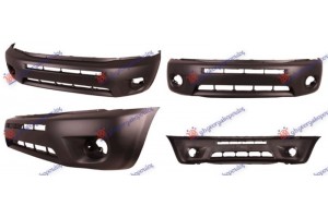 Προφυλακτηρας Εμπρος 03- (Χ/ΤΡΥΠΕΣ Για ΦΡΥΔΙ) Toyota Rav 4 (XA20) 00-05 - 014803375