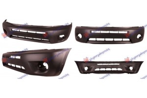 Προφυλακτηρας Εμπρος 03- (ΜΕ Τρυπες Για ΦΡΥΔΙ) Toyota Rav 4 (XA20) 00-05 - 014803380