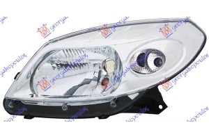 Φανος Εμπρος Ηλεκτρικος Χρωμιο (Ε) (DEPO) Αριστερα Dacia Sandero 08-12 - 015005132