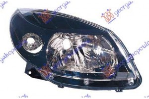 Φανος Εμπρος Ηλεκτρικος Μαυρος (Ε) (DEPO) Δεξια Dacia Sandero 08-12 - 015005141