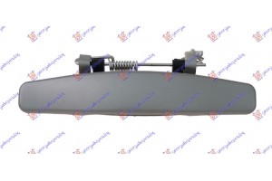 Χερουλι Πορτας ΕΜ/ΟΠ Ασημι Εξω Αριστερα Dacia Sandero 08-12 - 015007832