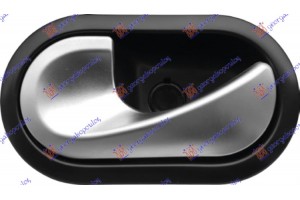 Χερουλι Πορτας ΕΜ/ΟΠ ΑΣΗΜΙ/ΜΑΥΡΟ Εσω Αριστερα Dacia Sandero 08-12 - 015007872