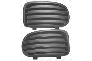 Διχτυ Προφυλακτηρα Εμπρος Ακραιο (ΧΩΡΙΣ Τρυπα ΠΡΟΒΟΛΕΑ) (ΣΕΤ) Opel Vectra B 99-02