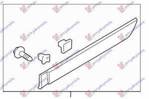 Φασα Πισω Φτερου (Γ) Δεξια Hyundai Accent H/B 99-02 - 015606591