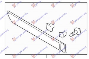 Φασα Πισω Φτερου (Γ) Αριστερα Hyundai Accent H/B 99-02 - 015606592