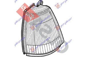 Αριστερα Γωνια Φλας Λευκη Lancia Y10 91-95