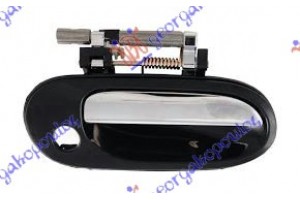 Χερουλι Πορτας ΕΜΠ. Εξω ΧΡΩΜΙΟ/ΜΑΥΡΟ (ΜΕ ΤΡ. ΑΦΑΛΟΥ) Δεξια Nissan Almera (N16) Sdn 00-06 - 018007846