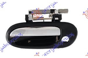 Χερουλι Πορτας ΕΜΠ. Εξω ΧΡΩΜΙΟ/ΜΑΥΡΟ (ΜΕ ΤΡ. ΑΦΑΛΟΥ) Αριστερα Nissan Almera (N16) H/B 00-06 - 018907847