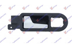 Χερουλι Πορτας Εμπρος Εσω ΧΡΩΜΙΟ/ΜΑΥΡΟ Αριστερα Vw Passat 00-05 - 018507862