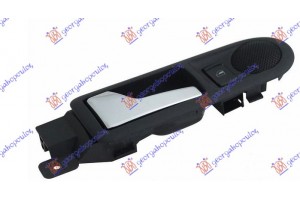 Χερουλι Πορτας Πισω Εσω ΧΡΩΜΙΟ/ΜΑΥΡΟ Αριστερα Vw Passat 00-05 - 018507882