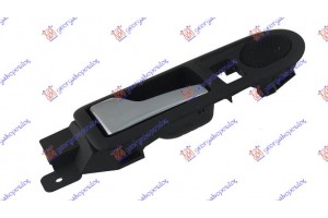 Χερουλι Πορτας Πισω Εσω ΧΡΩΜΙΟ/ΓΚΡΙ Αριστερα Vw Passat 00-05 - 018507892