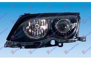 Φανος Εμπρος (ΜΑΥΡΟ) Xenon (E) (TYC) Αριστερα Bmw Series 3 (E46) Sdn 02-05 - 018605167