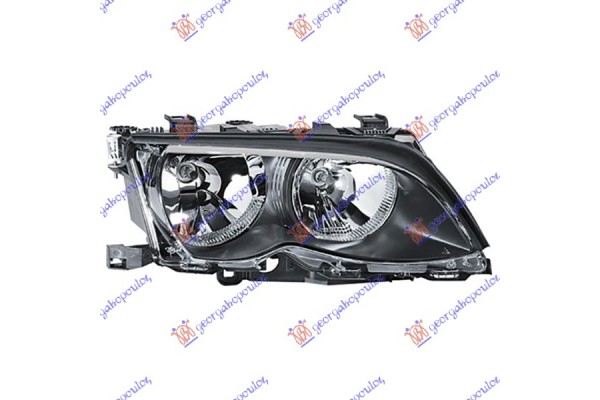 Φανος Εμπρος (ΤΙΤΑΝΙΟ) (Ε) (DEPO) Δεξια Bmw Series 3 (E46) Sdn 02-05 - 018605291