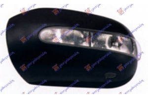 Καπακι Καθρεφτη ΒΑΦΟΜ. -06 Με ΦΛ.& Φ.ΑΣΦ Αριστερα Mercedes E Class (W211) 02-09 - 018807402