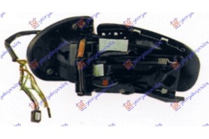 Καθρεφτης ΗΛΕΚ.ΘΕΡΜ. ΗΛΕΚ.ΑΝΑΚ. ΜΝΗ. (Χ/ΚΑΠ) -06 (ASPHERICAL GLASS) Αριστερα Mercedes E Class (W211) 02-09 - 018807484