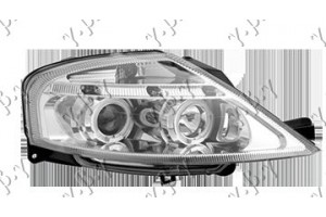 Φανος Εμπρος Χρωμιο Eagle Eyes Citroen C3 02-10